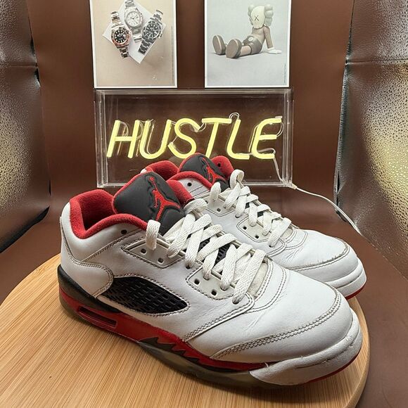 air jordan 5 fire red low